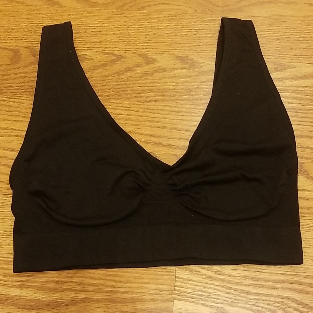 New In The Bag. Rhonda Shear Black Comfort Bra